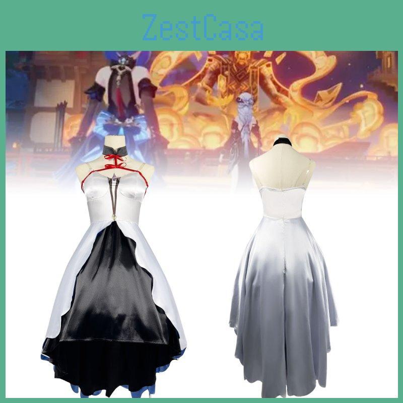 Ganyu Genshin Impact Girl Role Play Cosplay Costume Suits Performance Clothes