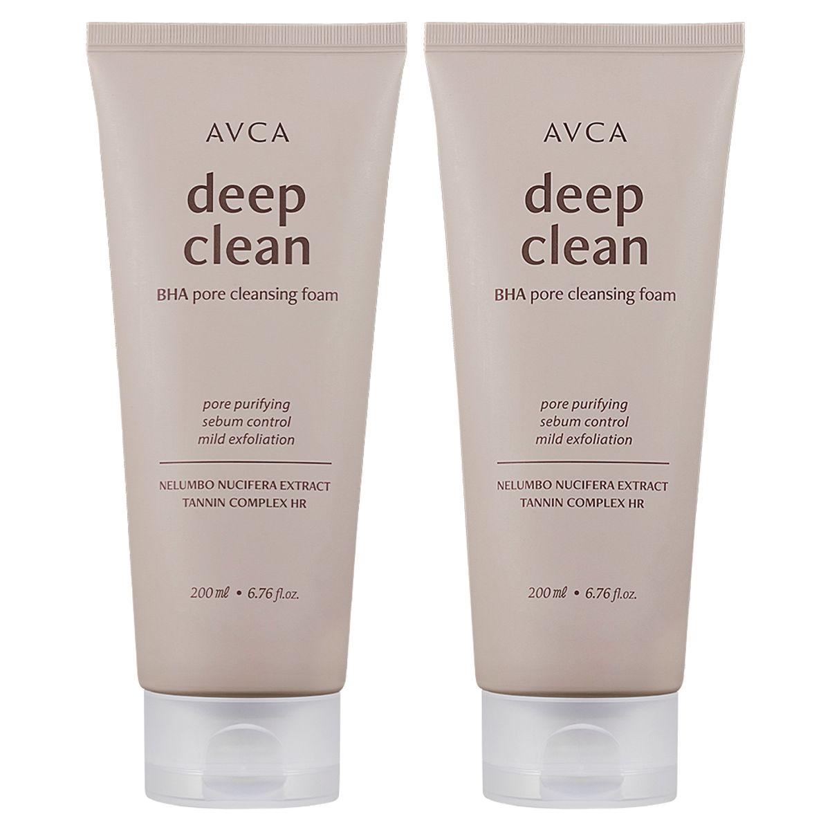 Pore Deep Clean BHA Cleansing Foam 200ml x 2