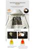 Men's Thickened Down Jacket: Windproof, Waterproof, Graphene-Enhanced, Warm Cotton Coat for Autumn and Winter