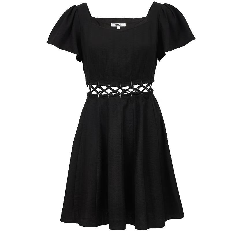 ONLY Women s French Style Short Sleeve Dress XS