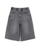 UCLA Women'S Basic Brushed Long Bermuda Denim Pants [Grey] (Uc6Dha2)