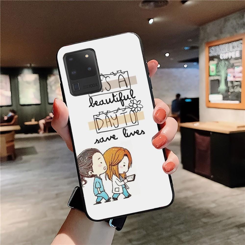 Grey Anatomy Phone Case For Samsung S 9 10 20 21 22 23 30 23plus Lite Ultra FE S10lite Fundas