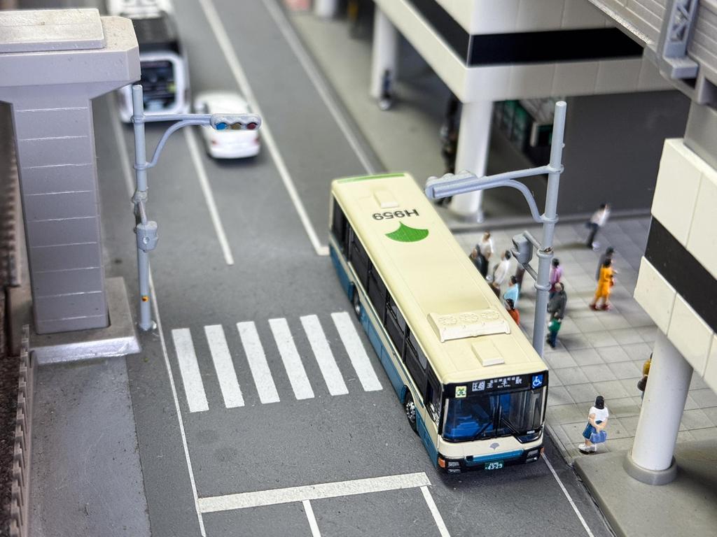 The Bus Collection Bus Collection Tokyo Metropolitan Bureau of Transportation Toei Bus 100th Anniversary Commemorative Minobe Color Diorama Supplies