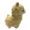 Cute Sales Fluffy Alpaca Plush Toy, SS Cream, F0125