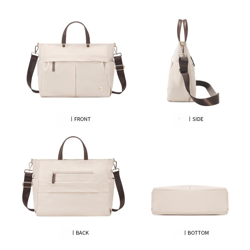 Modische und lässige leichte Hand-Schultertasche Computertasche Einkaufstasche mit großem Fassungsvermögen