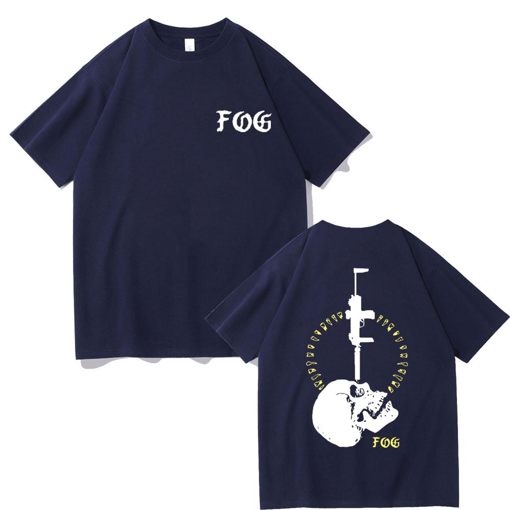 Vintage Fog Forward Observations Group Print T-Shirt Skelett Grafik T-Shirts Herren Oversized T-Shirt Herren Gothic Rock Kleidung