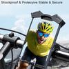 Bike Phone Holder Motorcycle Phone Mount Bike Handlebar Cell Phone Clamp Scooter Phone Clip