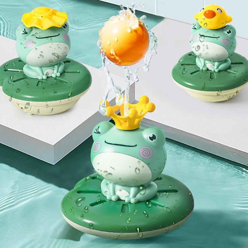 Gifts Children'S Shower Toys Floating Rotating Frog Sprinkler Electric Spray Frog Frog  Sprinkler