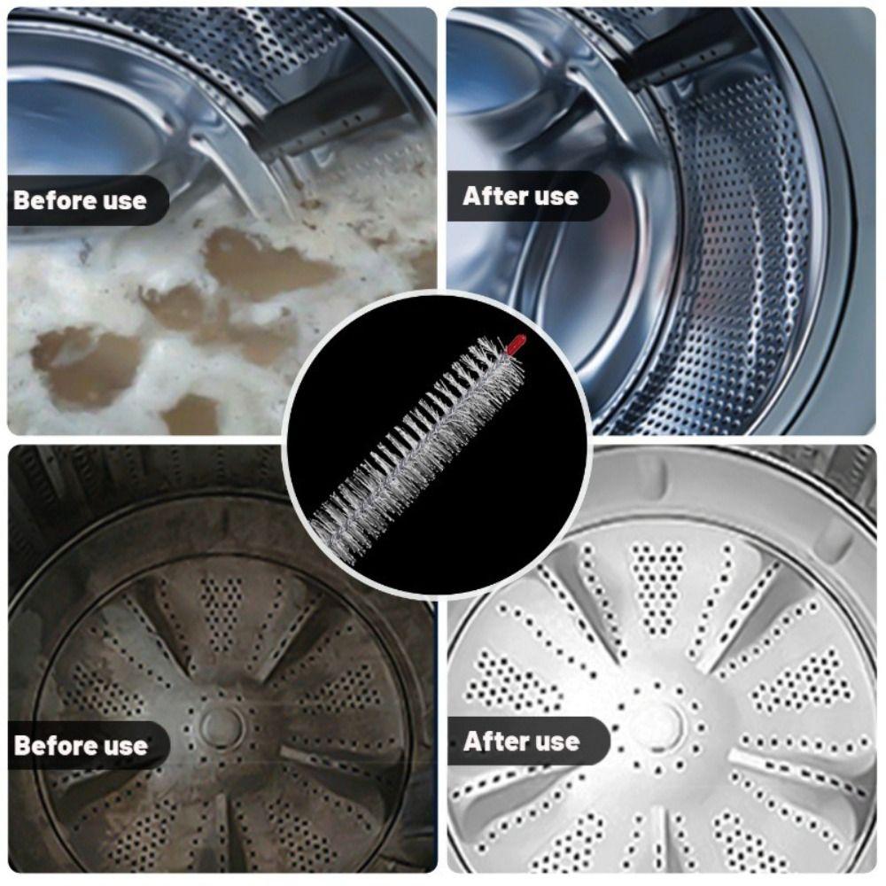 New Universal Washing Machine Brush Decontamination Detachable Inner Barrel Crevice Brushes Long Handle Bathroom Washing Tool