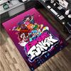 Friday Night Funkin' Logo Home carpet Office Decorative Carpet For Living Room Bedroom Door Mat Floor Rug Computer Chair Area Rug