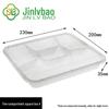 Disposable Multi-Compartment Rectangular Takeout Containers