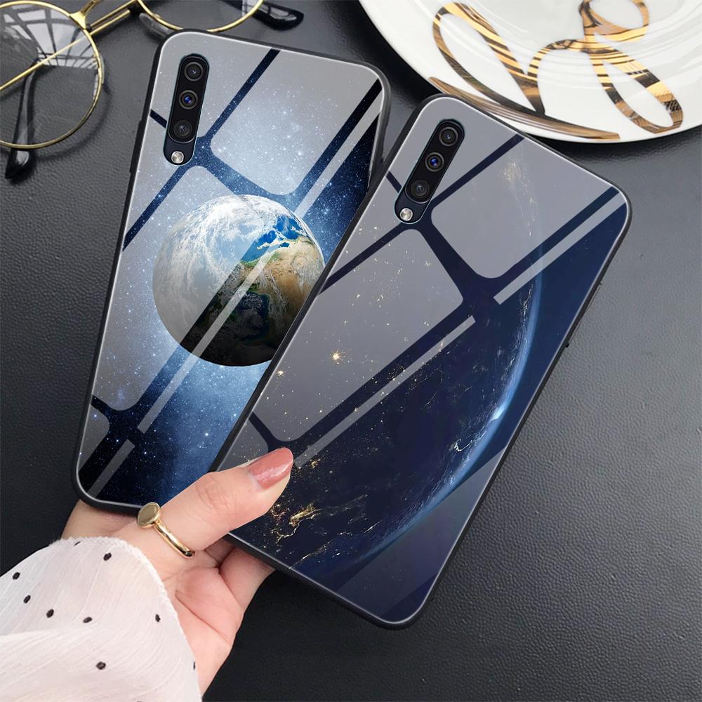 Satın Alın Cosmic Earth Case For Samsung Galaxy A52 A71 A72 A70 A73 A53 