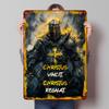 Christus besiegt Haus Dekoration Retro Dekoration Zuhause Dekorationen Man Cave Vintage Metallschild Poster an der Wand Kunst Ornamente