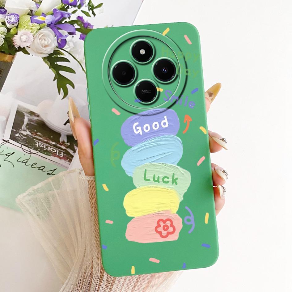 For Xiaomi Redmi 14C Case Redmi14C New Cute Cat Silicone Soft Cover For Poco C75 PocoC75 Redmi A4 A3 Pro Protective Phone Shells