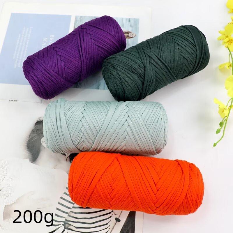 New 200g Super Thick Large Ball Cloth Line Wool Ball DIY Knitting Hand-woven Bag Yarn Floor Mat Blanket Material Crocheting