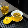 Yellow Kung Fu Tea Set Household Tea Pot Company Real Estate Hand-over Gift Business Gift Print