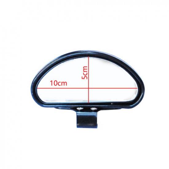 1pc Car Safety Side Blindspot Blind Spot Mirror Wide Angle View Mirror Universal