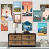 Morocco Landscape Poster Paris New York City Travel Canvas Painting Modern Wall Art Modular Print Pictures Aisle Home Decoration