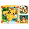 Puzzle Enfant - RAVENSBURGER - Lot de 3 puzzles 49 pièces - Pikachu, Dracaufeu, Evoli - Mixte - Dès 5 ans