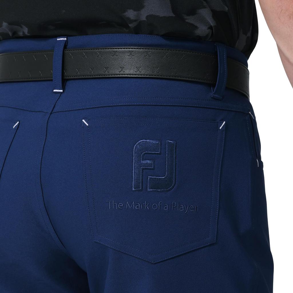 FootJoy FJ Five-Pocket Long Pants, Navy, Men's, Size XL, FJ-S24-P13 (81863-XL)
