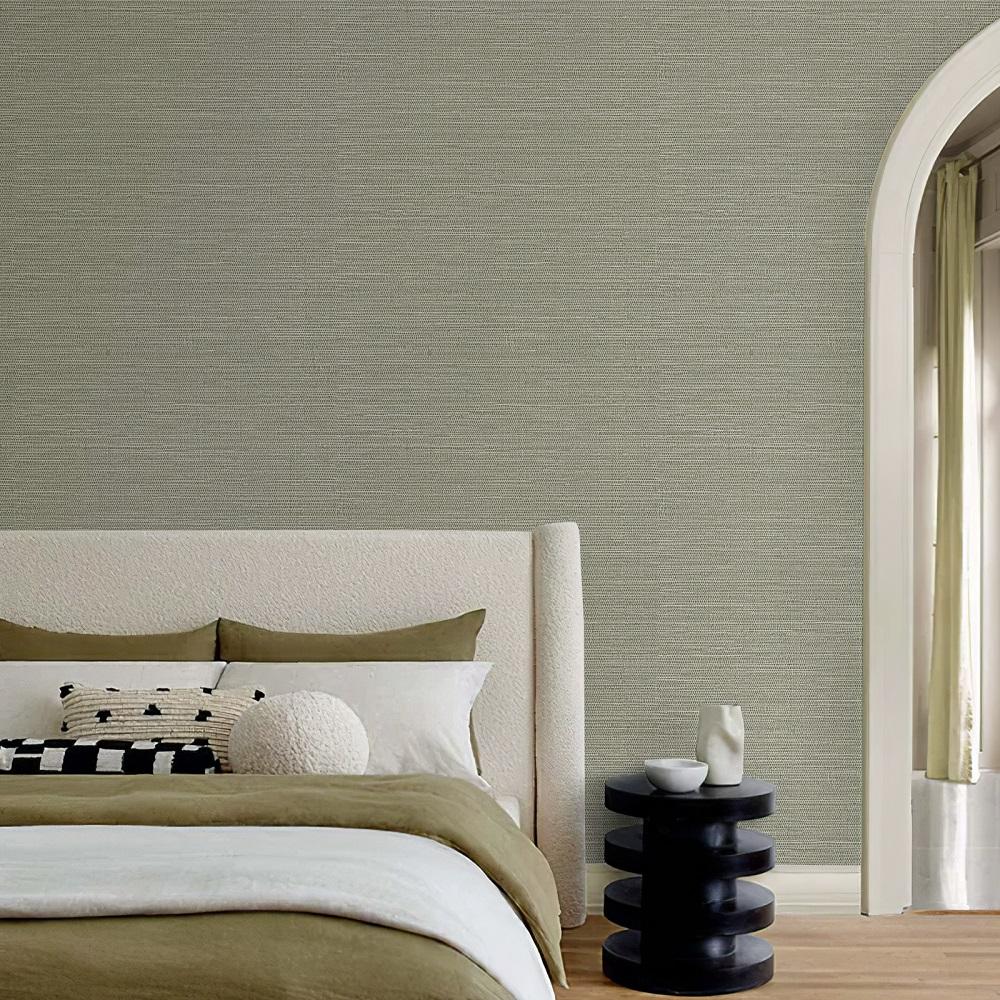 

Solid Color Thickened Wallpaper Sticker Waterproof Moisture-proof Wallpapers For Living Room Bedroom Dorm Warm Wall Home Decor 44x150cm-1PC зелёный