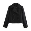 New autumn models, women's clothing, European and American style French design, fashionable and versatile casual style short trench coat
