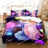 Anime Beyond the Boundary Mirai Kuriyama Bedding Set Boys Girls Twin Queen Size Duvet Cover Bed Kids Adult Home Textileextile