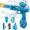 Children High Pressure Electric Water Gun Toy Summer Outdoor Beach Pool Fight Games Toys Kids Automatic Water Guns With Lights