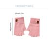 Thicken Warm Gloves Elastic Half  Finger Gloves Fashion Knitted Mittens  for Working