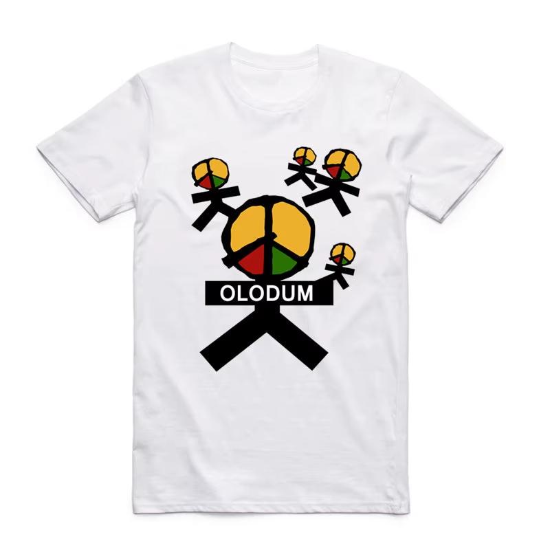 2026 Summer Unisex Unisex Retro Antiwar Michael Jackson Mj Olodum TShirt Short Sleeve ONeck Summer Kids T Shirt Unisex Tshirt S