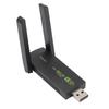 Wireless USB WiFi Adapter for PC 1300Mbps Dual 5Dbi Antennas 5G 2.4G WiFi Adapter MU MIMO WiFi Dongle for Windows 7 8