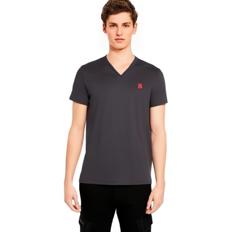 Burberry Monogram Motif V Neck T Shirt 80172561