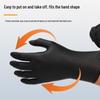 INKE Black Nitrile Disposable Gloves - Food Grade for Kitchen, Baking, Catering, Auto & Mechanical Repair