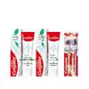 Power White Bamboo Charcoal Mint Toothpaste with Toothbrushes
