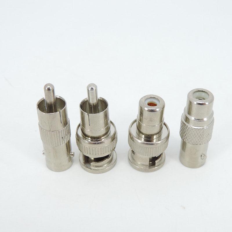 1/5pcs 4 Types BNC Male Female To RCA Male Female Connector Plug Jack Audio Video CCTV Camera Coaxial Cable Converter