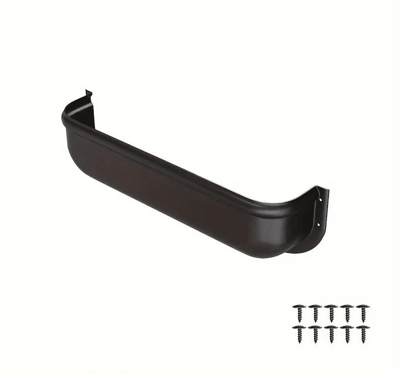 Organizer Holder Door Shelf for Camper, Boat, Car Trailer, Black