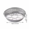 20PCS 6 Inch 7 Inch 8 Inch 9 Inch Air Fryer Foil Baking Pan Food Grade Tin Foil Pan  Baking Cooking