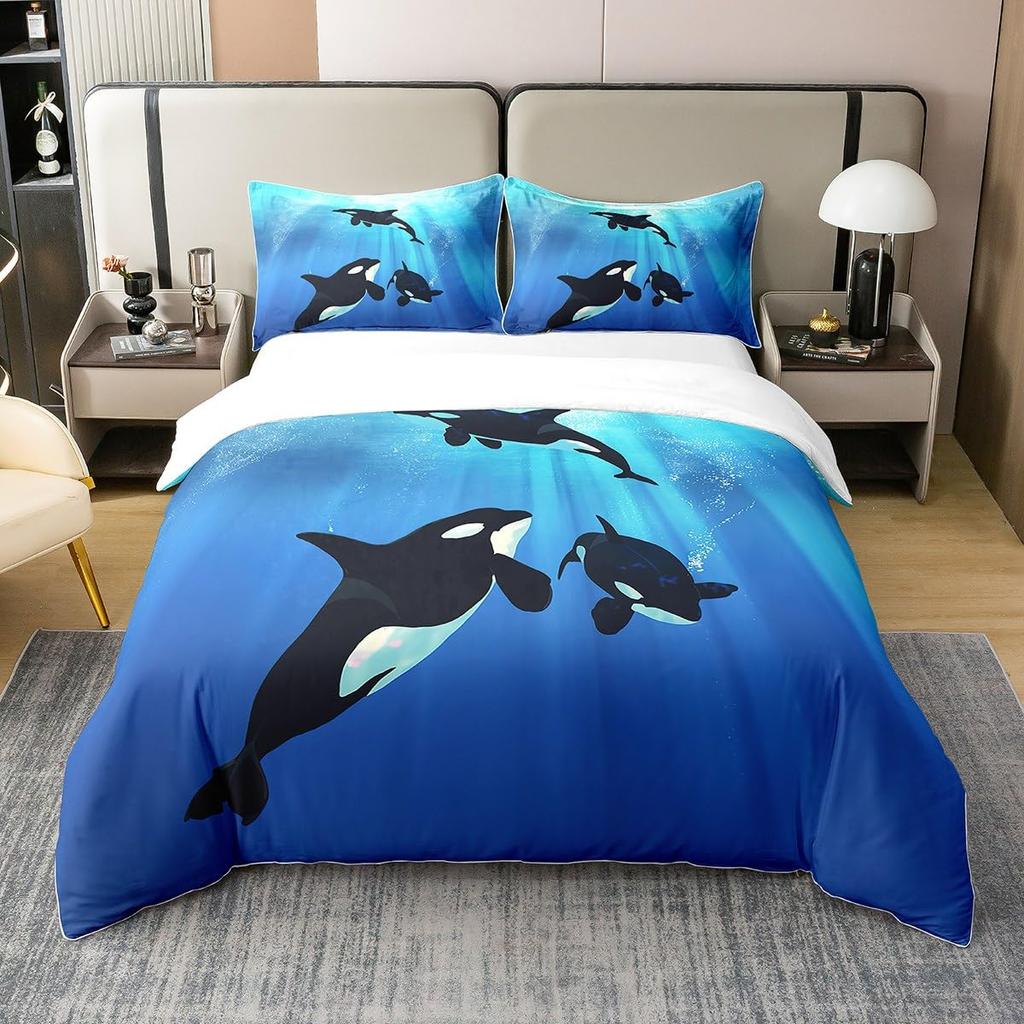Comforter Whale S For Kids Teens S Queen Twin Size Lightweight Down Room Decor 2 S 1 No Quilt