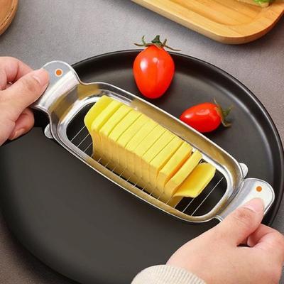 Multifunkční kuchyňský nástroj na jídlo, Kráječ na máslo, Nerezový kráječ sýra, Části kráječe na máslo, Kráječ sýra pro blokové sýry