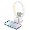 4-in-1 Wireless Charger & Night Light Stand (15W, Multifunctional, Desktop)