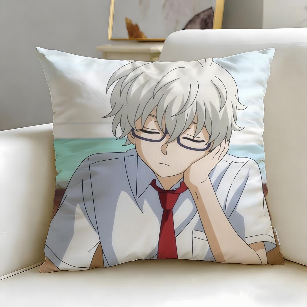 anime Blue Orchestra Cushion Cover Soft & Easy-Wash Pillow Case – Versatile for Couch, Bed, Travel and Office