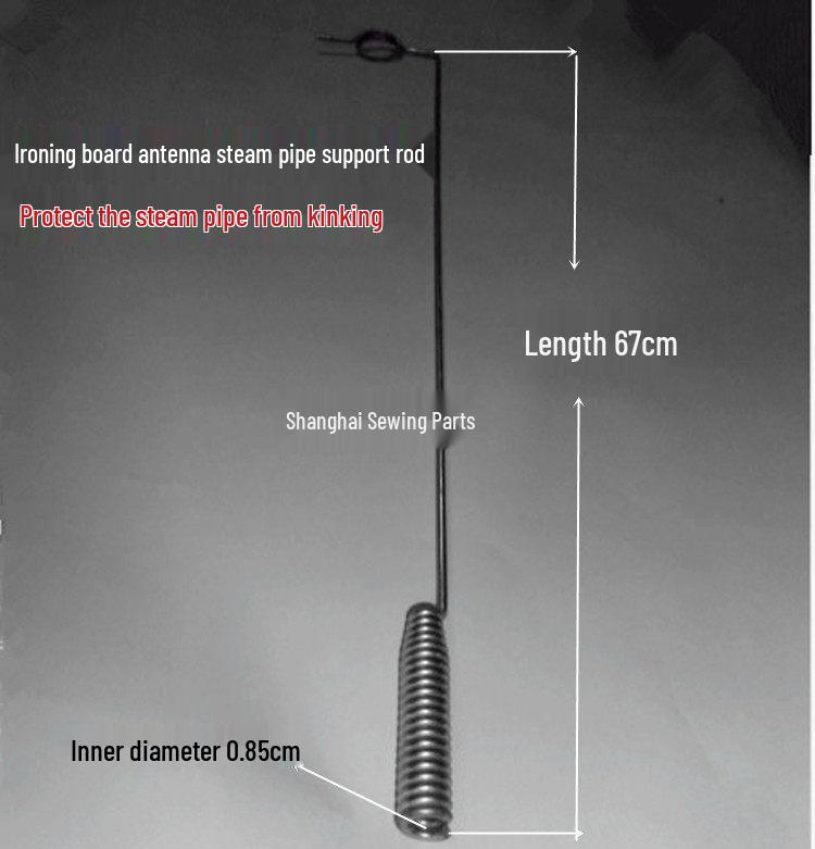 

Ironing Board with Self-Suction and Industrial Steam Pipe Rod Below 0.8L