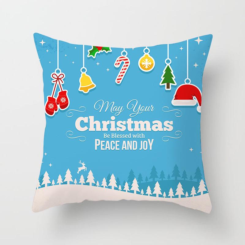 Home Furnishings Christmas Simple Sofa Pillow Cases