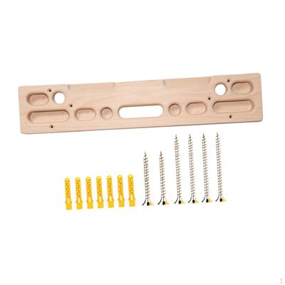 Klettern Hangboard Rock Fingerboard Aufbau Rumpfkraft Klimmzug Handgriff