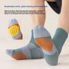Sports Socks, Men's Long Stockings, Thick Towel Bottom, Anti-odor, Anti-slip, Wear-resistant, Professional Basketball and Running Long Socks