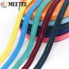 Meetee 10-50M 10mm Non-slip Elastic Bands Silicone Tapes for Bra Underwear Shoulder Belt Sewing Rubber Ribbons Garment Accessory