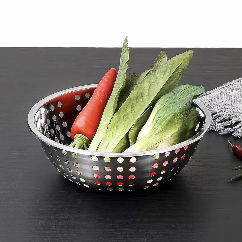 ZISIZ Stainless Steel Round Drain Basket
