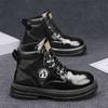 Autumn Martin boots new men's casual boots retro British style mid-help casual boots