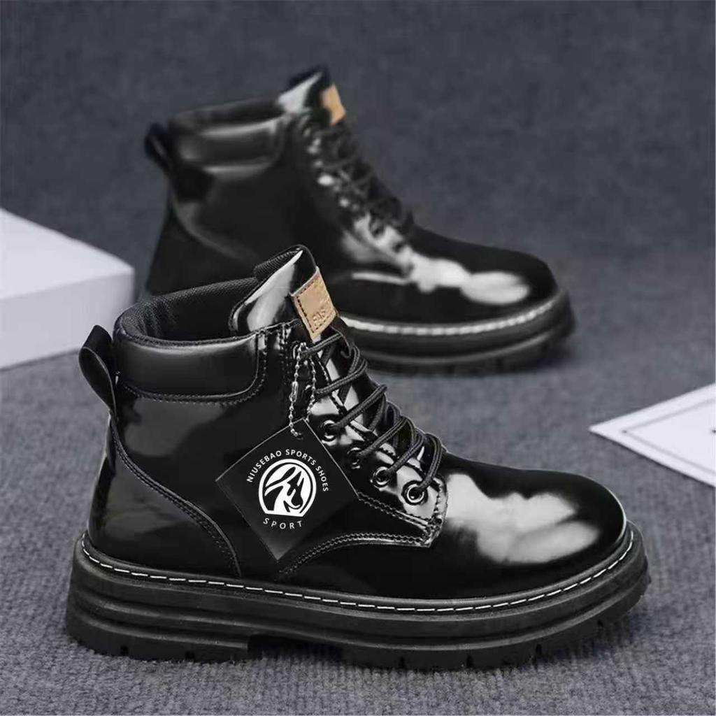 Autumn Martin boots new men's casual boots retro British style mid-help casual boots