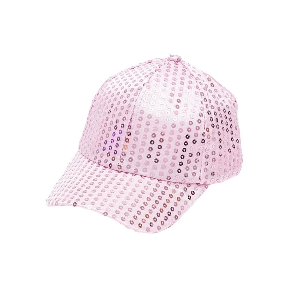 Sequin Sequins Baseball Cap Brilliant Glitter Peaked Cap Elegant Sun Cap  Decorated